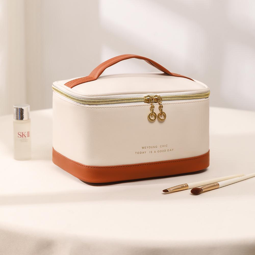 2025 Versatile PU Makeup Bag: Stylish, Portable, Waterproof Storage for Travel & Outings