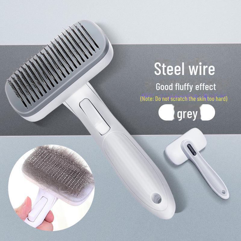 

Гребінець для видалення шерсті домашніх тварин для котів і собак - Великий, Щітка проти линяння для легкого грумінгу