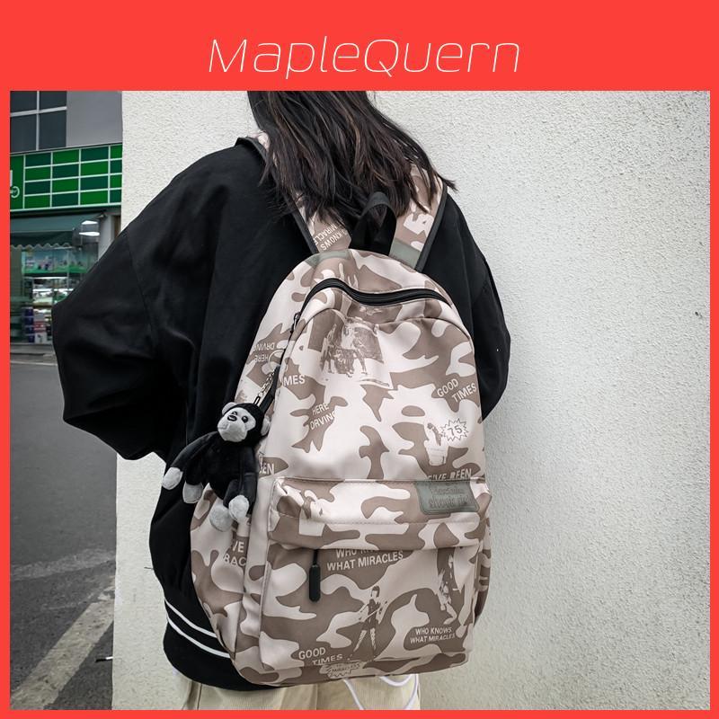 Fashionable Graffiti Print School Backpack For Girls And Boys 2023 New Design