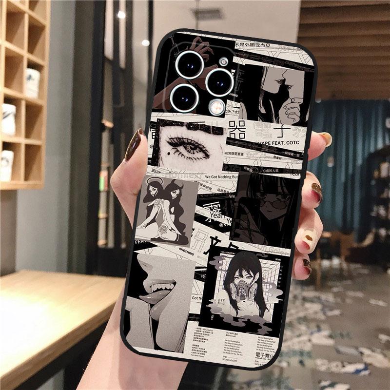junji ito tomie Phone Case For iphone 17 Pro Max 17 Pro Air 16 15 14 13 Pro Max 15 16 Pro 15Plus