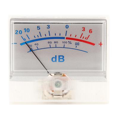 P‑55‑8688 High Accuracy VU Meter Header 20 +6db Power Amplifier DB Meter with Pointer Dial