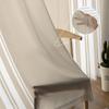Khaki Striped Country Farmhouse Voile Sheer Curtains Living Room Window Chiffon Tulle Curtain Kitchen Bedroom Drapes Home Decor