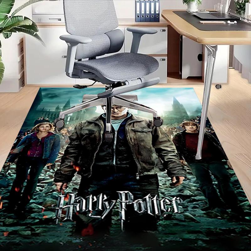 1pc Harry Potter Carpet, for Home & Office Decor, Desk Chair Carpet, Festive Gift,Conference Room CarpetL1287