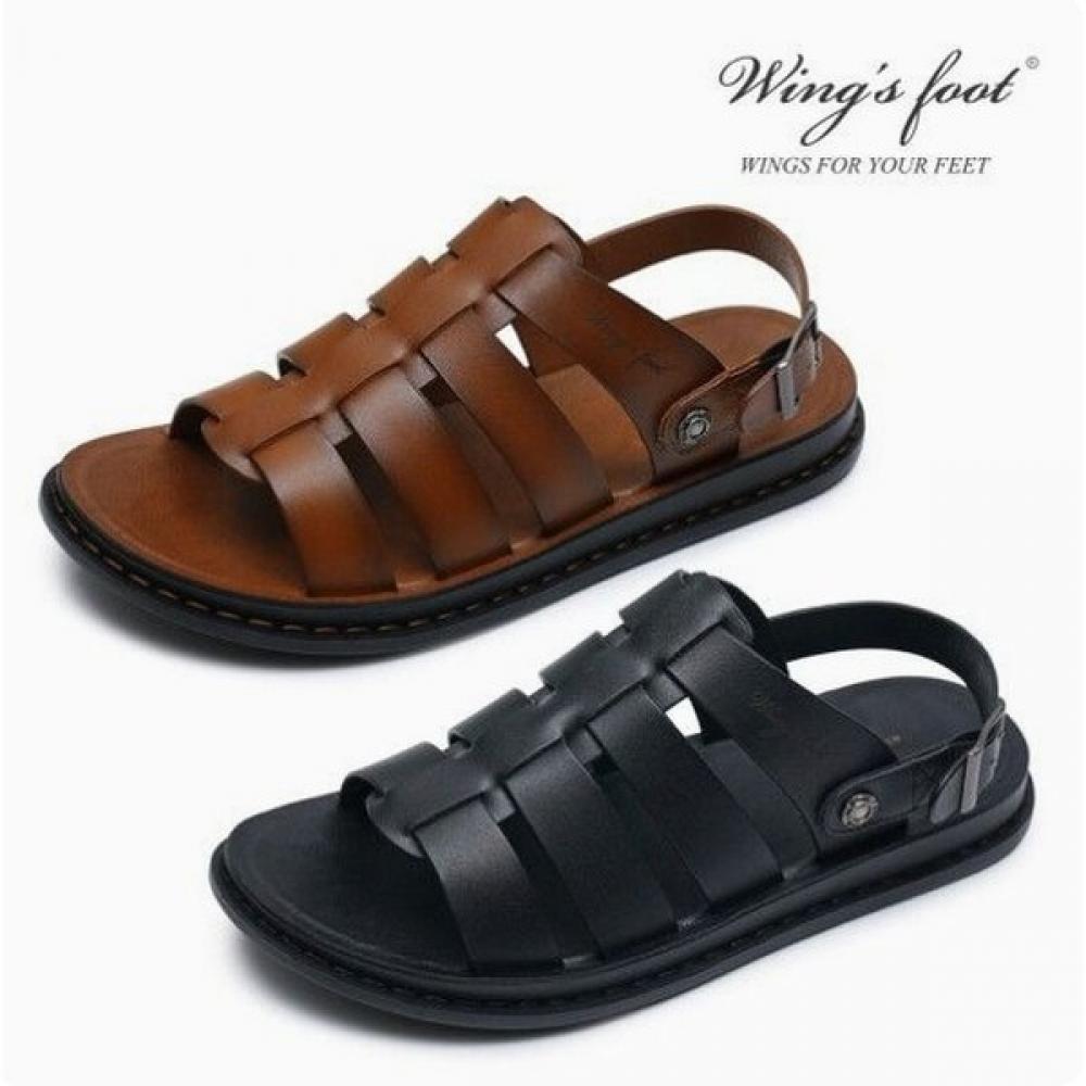 Wing S Foot WomenS 2Way Sandal Slipper W706001 058qb W Sc blacks/240
