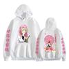 Kanroji Mitsuri Japonské Anime Mikina Svetr Unisex Podzim Zima Fleece Streetwear Topy