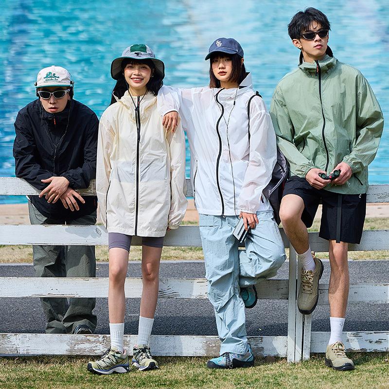 Sunscreen Clothing Women's Summer 1011 New Outdoor UV Protection Outdoor Sunscreen Clothing Thin Jacket Men's