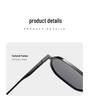 Aluminum-Magnesium Polarized Photochromic Fashion Sunglasses for Men & Women - UV Protection for Driving & Outdoor Activities