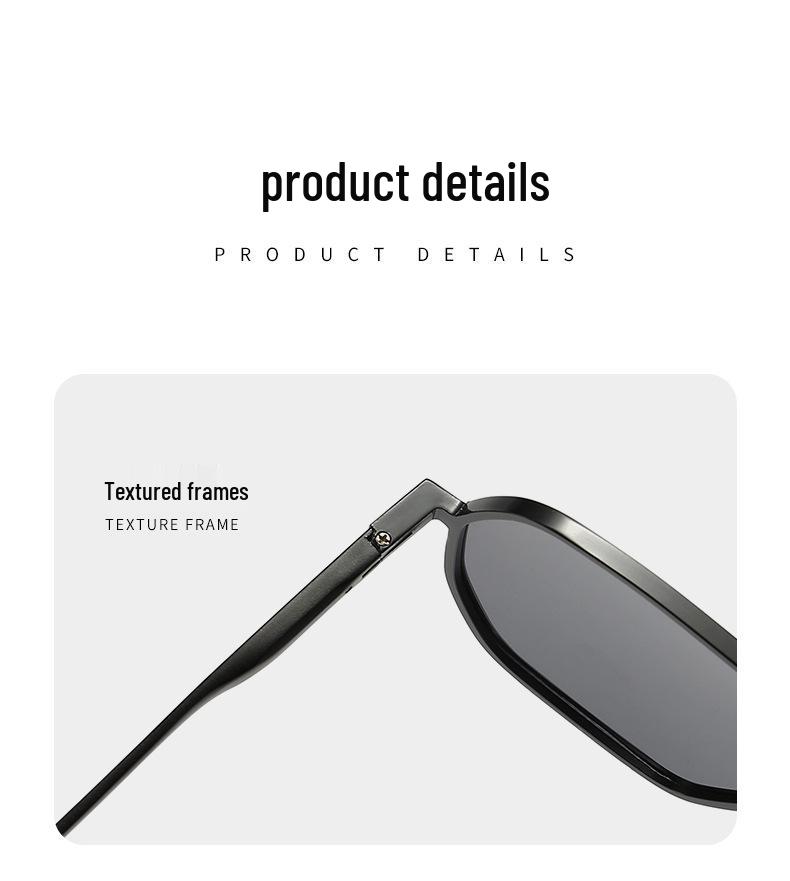 Aluminum-Magnesium Polarized Photochromic Fashion Sunglasses for Men & Women - UV Protection for Driving & Outdoor Activities