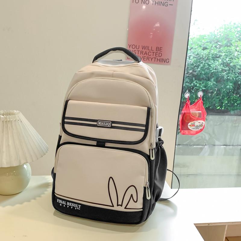 Женский рюкзак большой вместимости нейлоновый водоотталкивающий студенческий цветной — фото 14