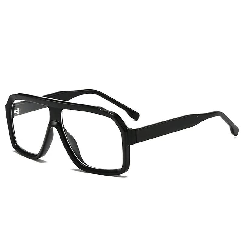  Oversized Retro Men Pilot Sunglasses Fashion Gradient Women Luxury Shades UV400 Outdoor Driving Square Sun Glasses