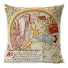 Pillow Ancient Greek Mythology Waist Support Office Sofa Cushion Home Bed Cushion Bedside Backrest