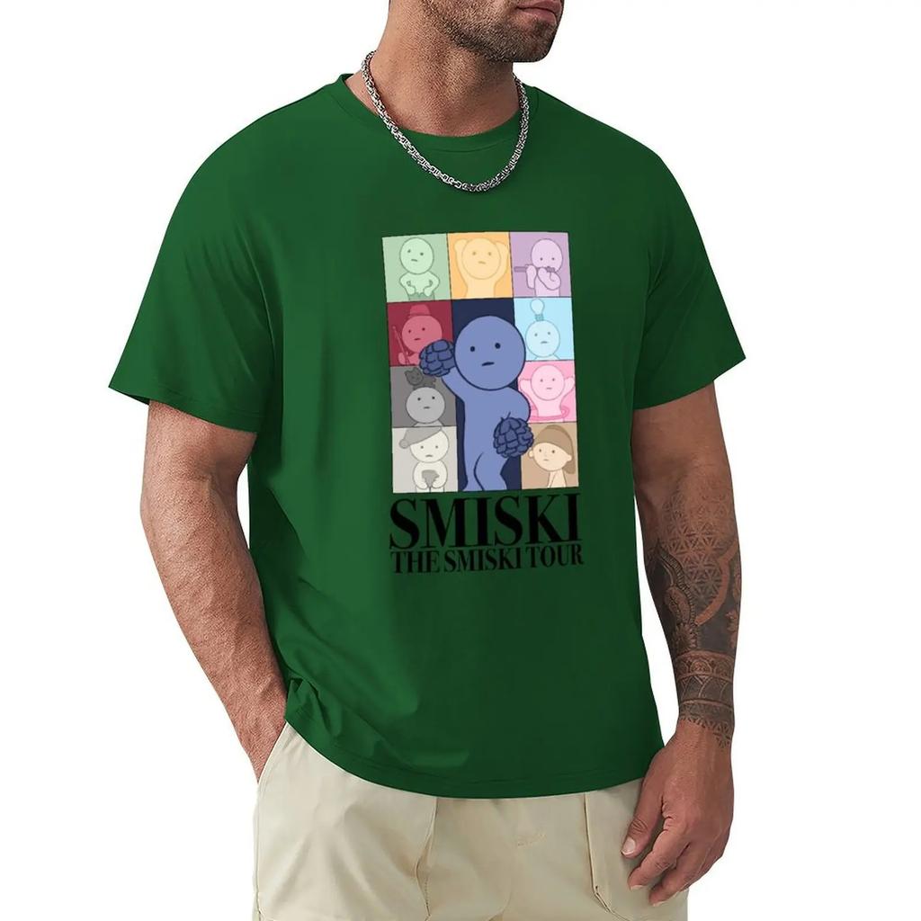 Smiski Eras T-Shirt Aesthetic clothing customs t shirts for men cotton 71772