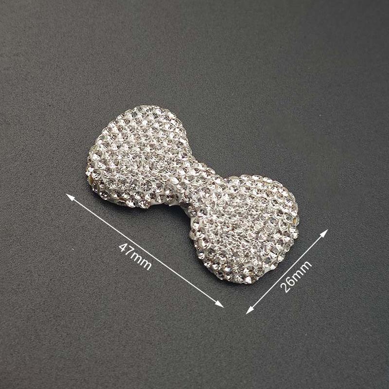 Incrustație Diamant Dulce Fundă Mare Rășină Spate Plat Pentru Confecționarea Bijuteriilor DIY Agrafă de Păr Meșteșuguri Farmece