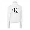 Womens/Ladies Logo Organic Cotton Slim Turtleneck