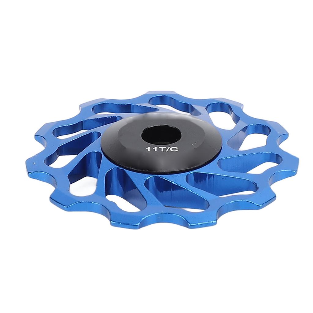 Bike Ceramic Bearing Pulley Wheel Aluminum Alloy Smoothly Rotation 11T Ceramic Bearing Wheel Pulley