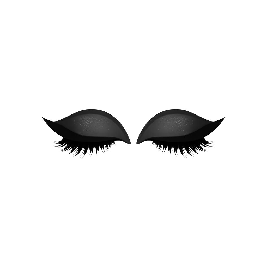 Lazy Eye Shadow Eyelash Patch, Eyeshadow Eyelashes Makeup Stickers, Colorful Beauty Fashion Eyelid Line Sticker, 2-In-1 Reusable Eye Makeup Stickers