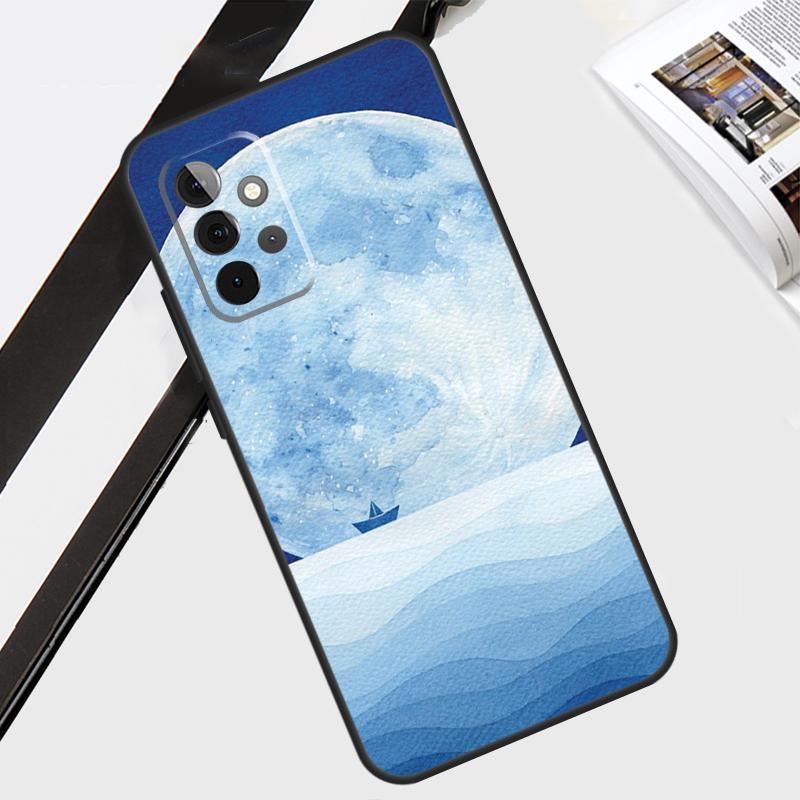 ocean waves sailboat Case For Samsung Galaxy A12 A22 A32 A52 A56 A36 A26 A16 A06 A54 A34 A14 A13 A53 A15 A35 A55
