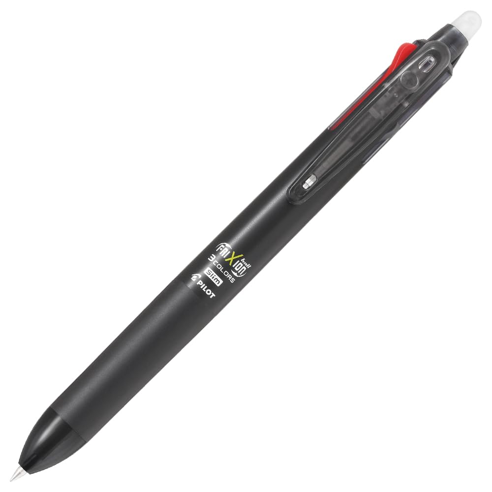 

Шариковая ручка PILOT 3 Color Frixion Ball 3 Slim Black PLKFBS60EFB 0.5mm