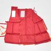 High Buoyancy Life Vest Adult Foam Oxford Cloth Boat Vest Outdoor Rafting Red Life Vest