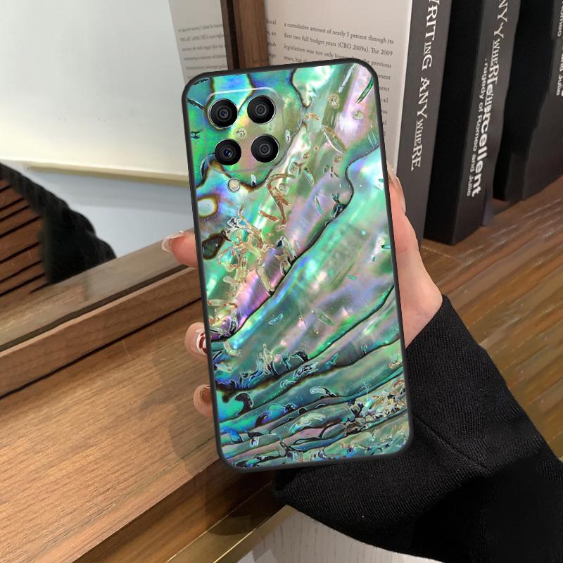 Abalone Shell Case For Samsung Galaxy M56 M06 M16 M36 M52 M32 M12 M54 M34 M14 M35 M55 M15 M11 M31 M13 M53
