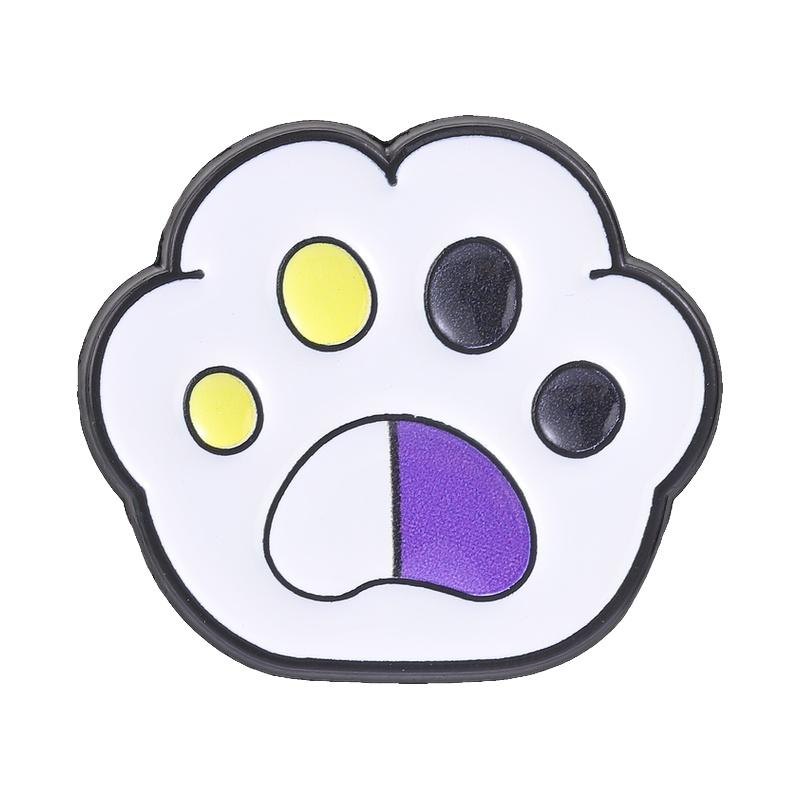 LGBTQ Cat Paw Enamel Pins Gay Lesbian Bi Nonbinary Flag Brooches Badges Cute Cartoon Rainbow Pride Parade Jewelry Gift