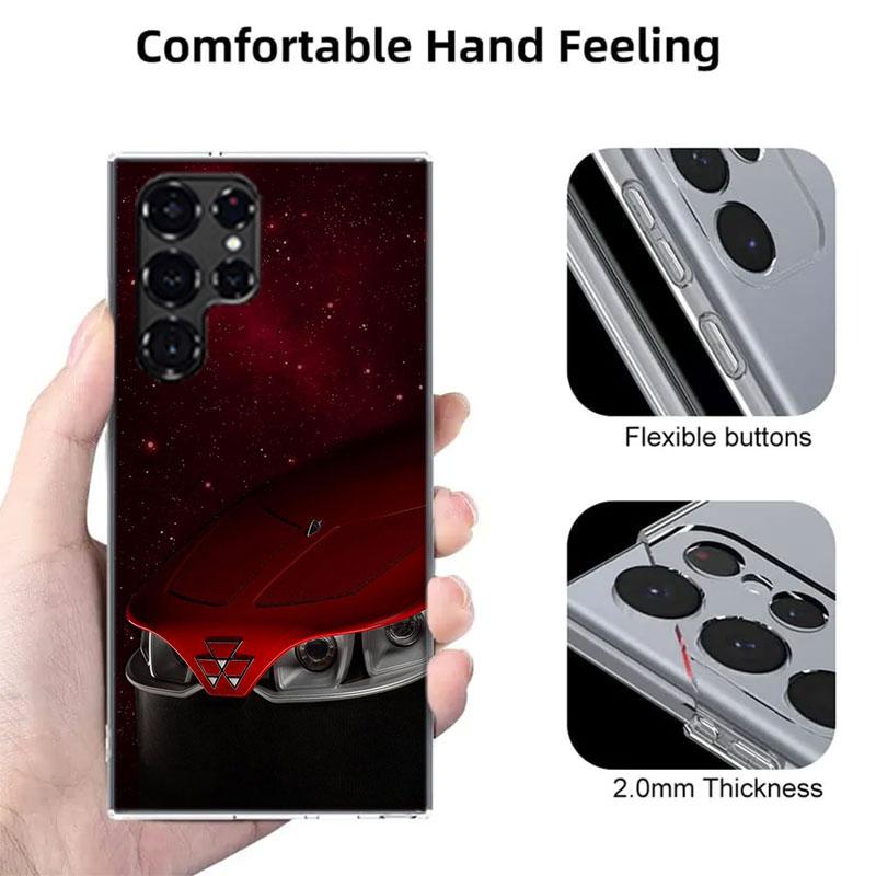 Tractor Farm Capa Phone Case For Samsung S26 Ultra S25 Edge Galaxy S23 S21 S20 S24 FE S22 S10 Plus Cover Clear TPU Shell Coque w