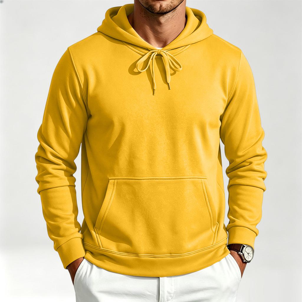 Herren Kapuzenpullover Langarm Lässiger Pullover Sweatshirt für den Alltag