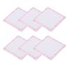 6/12Packs Cute Sticky Notes 75x75mm 50Sheets/Pack Sticky Notes Self-Stick Notes Pads with Lines Office Message Stickers 4Colors