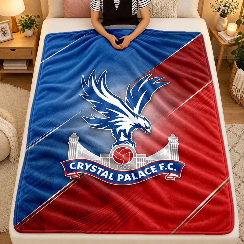 Flannel BlanketCrystal Palace Warm Soft Throw Blanket for Indoor Sofa Bed Living Room Use