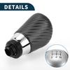 TUCKBOLD Manual Gear Shift Knob for Ford Plastic Faux Leather 5-Speed B-Max 2012-2020 (1pc) -