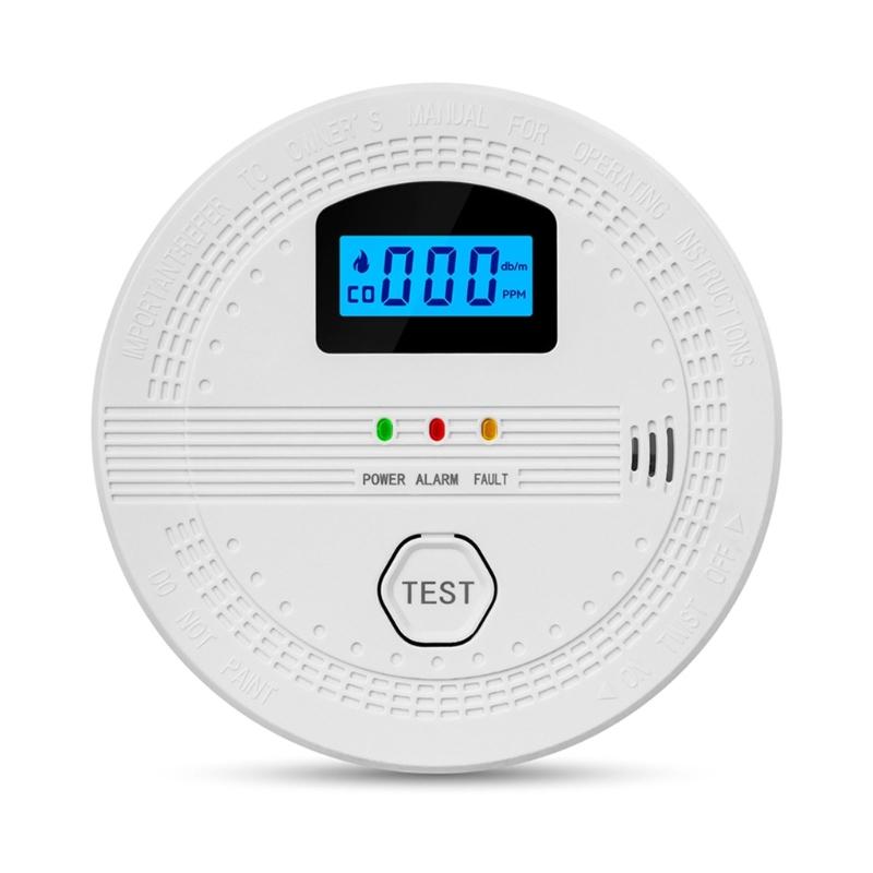 Advanced CO Alarm Monitors Sensitive Carbon Monoxide Detection Essential Carbon Monoxide Tester for Homes & Office Use 1