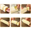 Portable Butter Storage Box Solid Butter Stick Spreader Rotary Applicator Kitchen Baking Tools Plastic Butter Holder