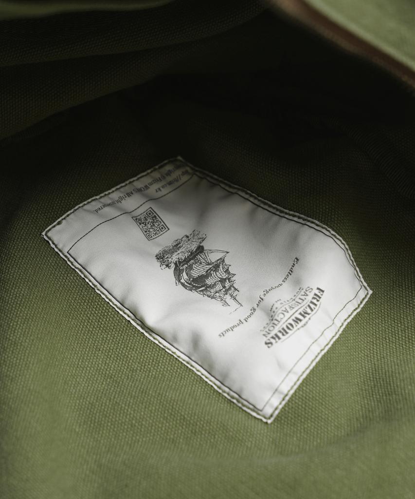 Frizmworks Heavy Canvas Shoulder Bag _ Olive