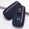 Key Fob Cover for BMW X1 X3 X5 Z4 E90 E91 E92 E60 Anti-Scratch Guard Shockproof Protection Soft Grip Texture Responsive Button Touch