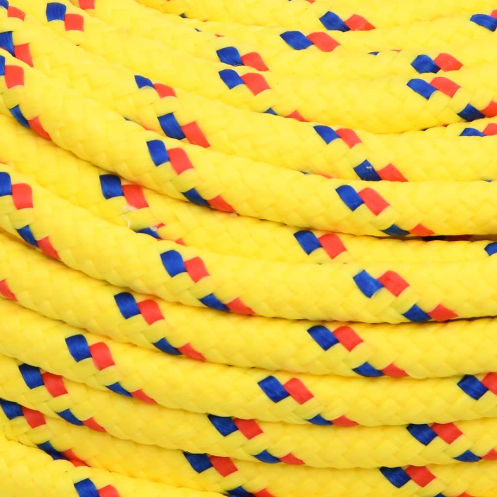 Boat Rope Yellow 8 Mm 100 M Polypropylene