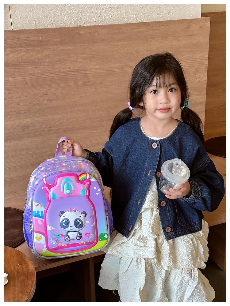 2025 Cartoon Kids' Backpack for Kindergarten & Elementary - Large Schoolbag for Boys & Girls