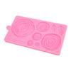 Roses Mold Stick Proof Toxic Free Odorless Dishwasher Safe Silicone Leaf Flower Mould for DIY Cake Chocolate