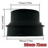 60mm/75mm/80mm/90mm Diesel Parking Heater Ducting Reducer Hose Tube Connector Pipe Joiner Converter For Car Truck VAN Camper