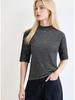Puyuan 2025 Women's High Neck Merino Wool Base Layer - Classic Autumn/Winter Mid-Sleeve Essential