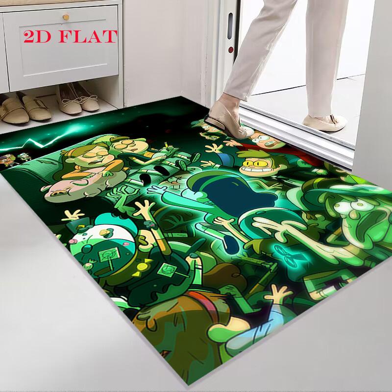Cute Gravity Falls Carpet Rug for Living Room Bedroom Home Sofa Decoration,Kids play Nonslip Floor Mat