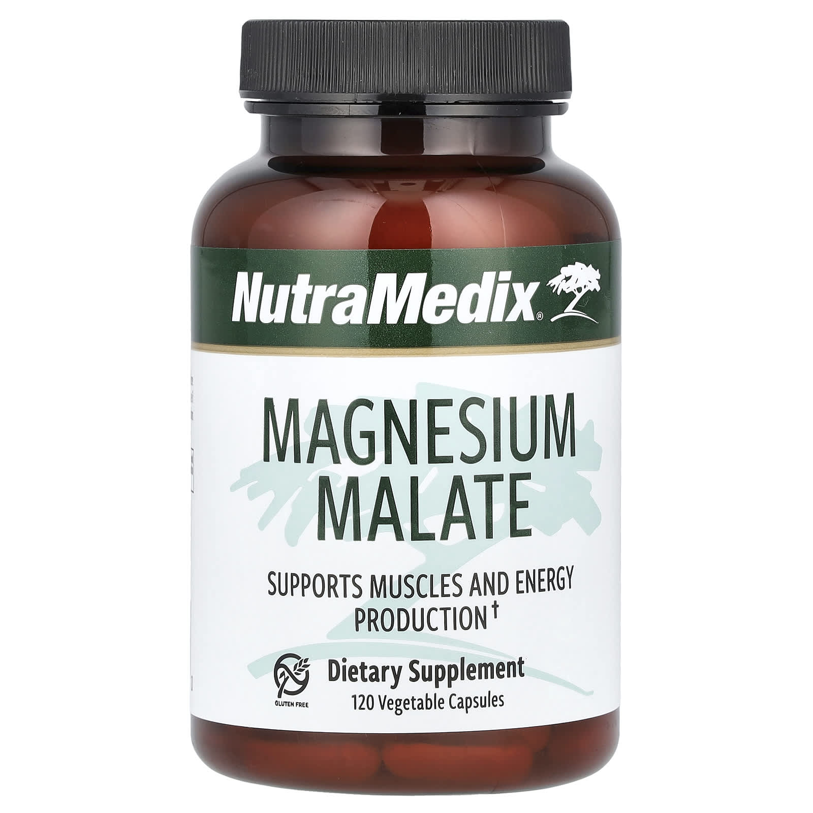 

Magnesium Malate, Veggie Capsules 120 (100Mg per Capsule)