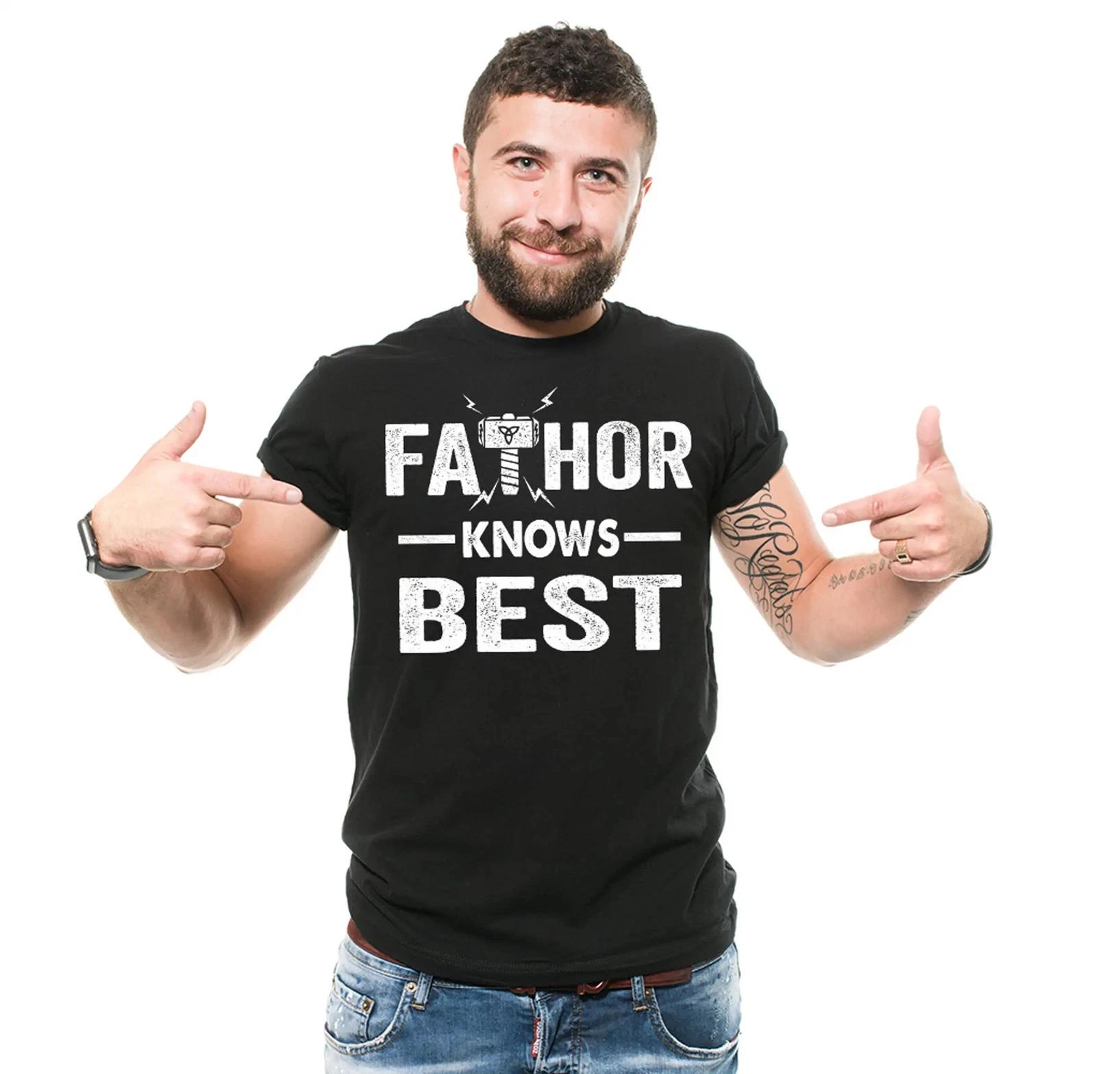 Fathor Knows Best Shirt Thor Father Shirt Father s Day Gift Tee Fathers Shirt 3XL