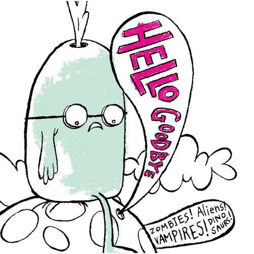 

CD HELLOGOODBYE Zombies Aliens Vampires Dinosaur 06076836452 DriveThru Reco 2006 US Dance Electronica Used