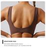 Women's Backless Slim Fit Yoga Jumpsuit - High Elastic, Hip Lifting, Square Neck, One-Piece Sports Shorts.