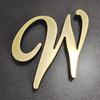 10cm/3.93in Fashionable Italicized English Letter Wall Stickers Modern Home Background Wall Decoration Stickers Creative DIY Wal