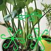 4Pcs Plant Stem Support Clips Flower Stem Gathering Frame Support Fixer Anti-Toppling Hydroponic Branch Fixing Pot Rack Garden Supplies