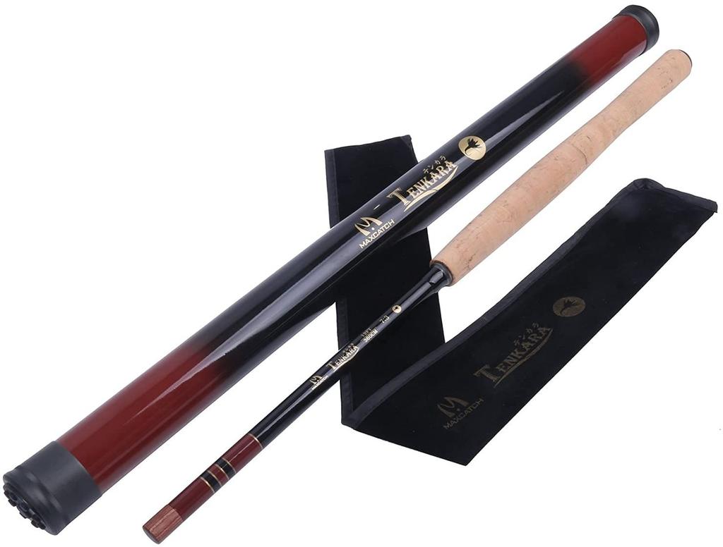 M MAXIMUMCATCH Maxcatch Tenkara Rod, Mountain Stream Rod, Fly Fishing Rod, Telescopic Carbon Tube Size (V-Tenkara, 12ft)