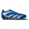 adidas Predator Accuracy.1 Low FG Pacote Marinerush Tênis Unissex Azul Azul-Royal Brilhante Branco-Nuvem GZ0031