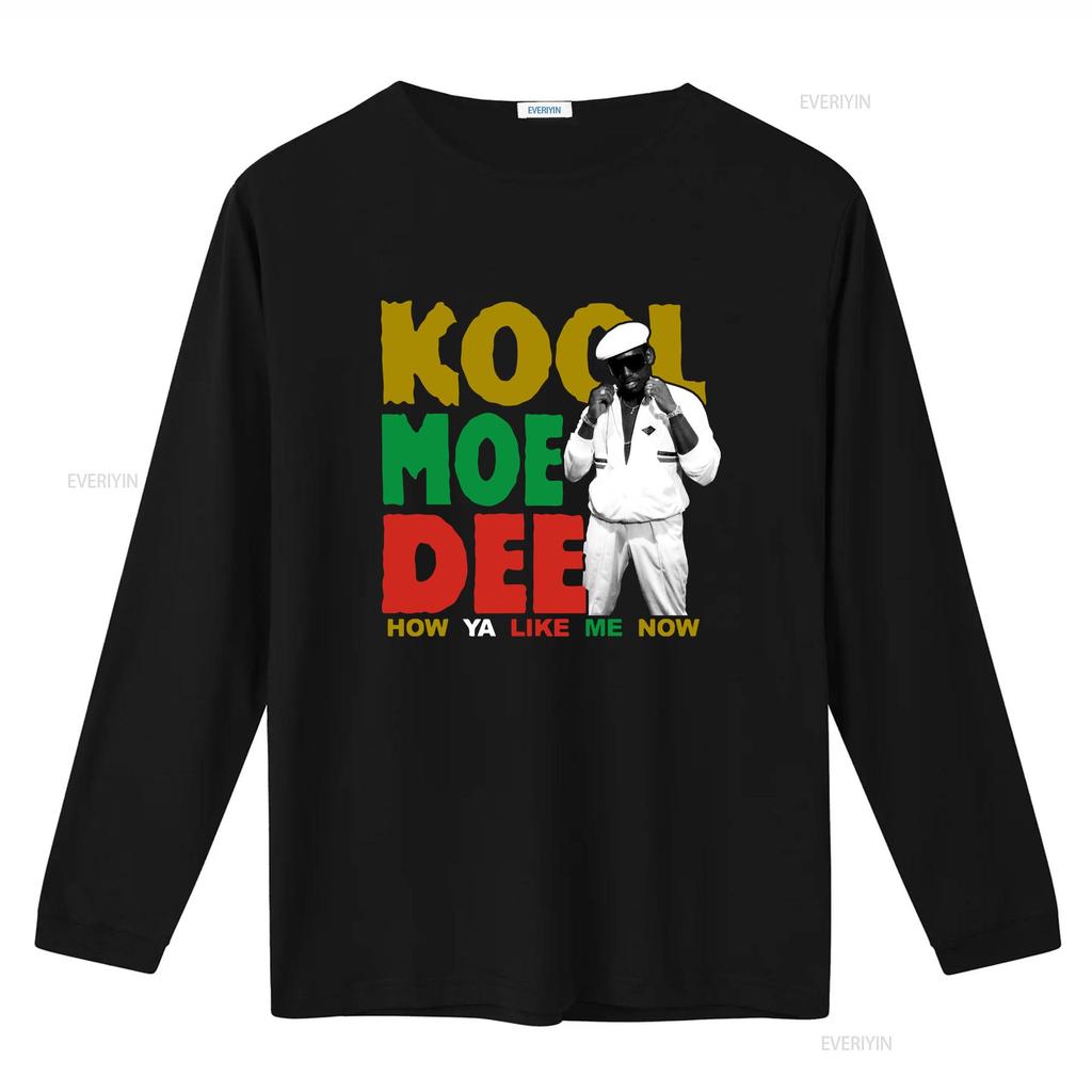 KOOL MOE DEE How Ya Like Me Now T shirt NEW LARGE ONLY vintage Washed Breathable streetwear Casual graphic designer clothes