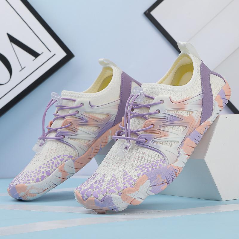Hallen-Fitnessschuhe ******** Schnürschuhe Stoßdämpfende Heim-Sportschuhe Weichsohlige Laufband Aerobic Yoga Schuhe